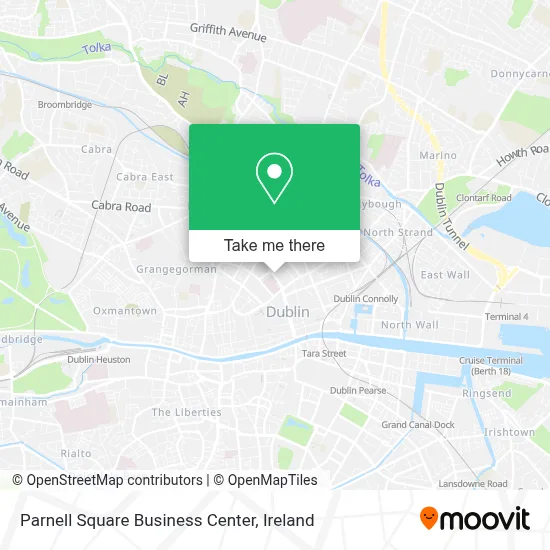 Parnell Square Business Center map