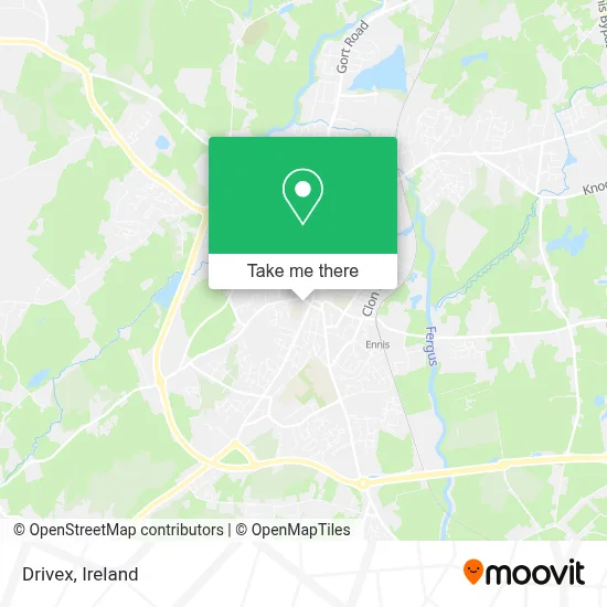 Drivex map