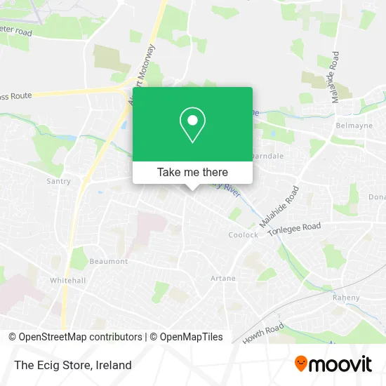 The Ecig Store map