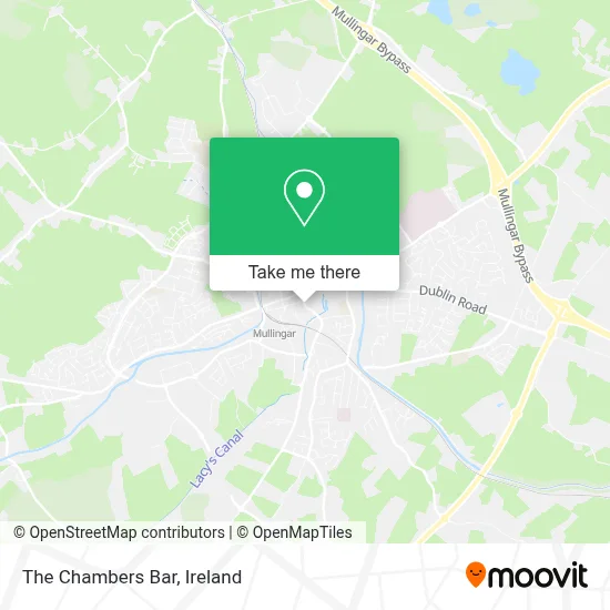 The Chambers Bar map