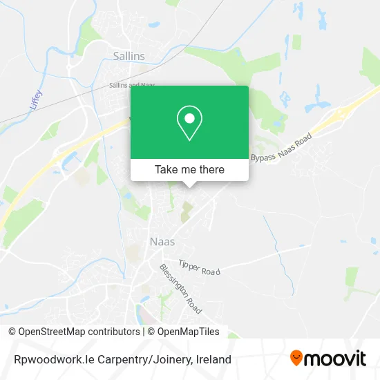 Rpwoodwork.Ie Carpentry / Joinery map