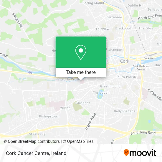 Cork Cancer Centre map