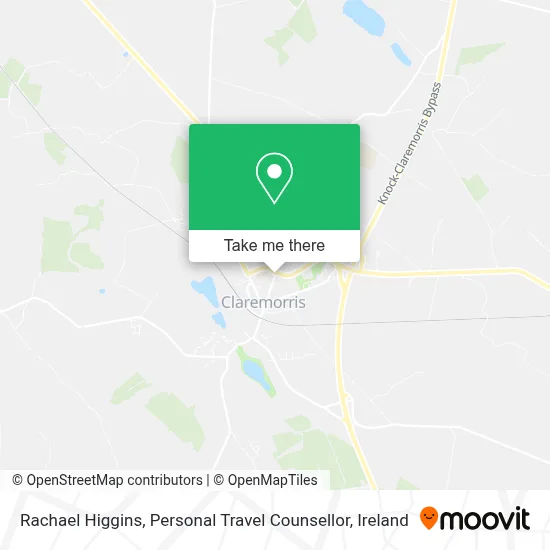 Rachael Higgins, Personal Travel Counsellor map