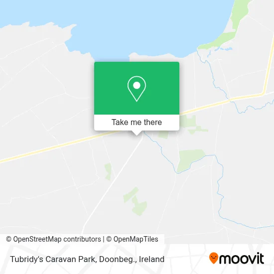 Tubridy's Caravan Park, Doonbeg. map