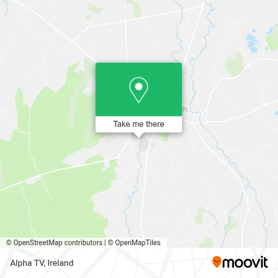 Alpha Tv map