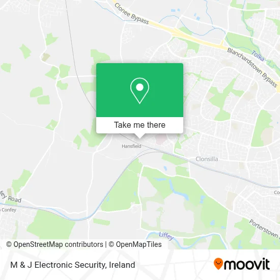 M & J Electronic Security map