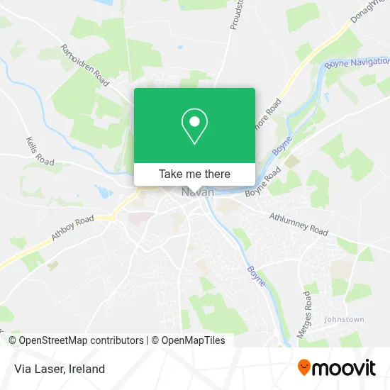 Via Laser map
