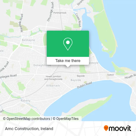 Amc Construction map