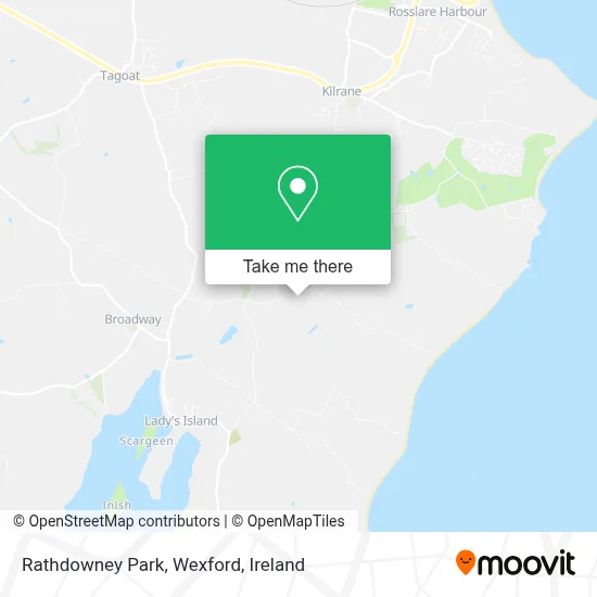 Rathdowney Park, Wexford map