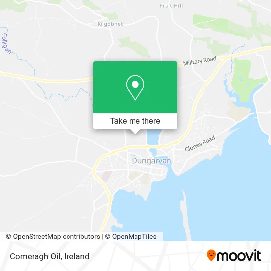Comeragh Oil map