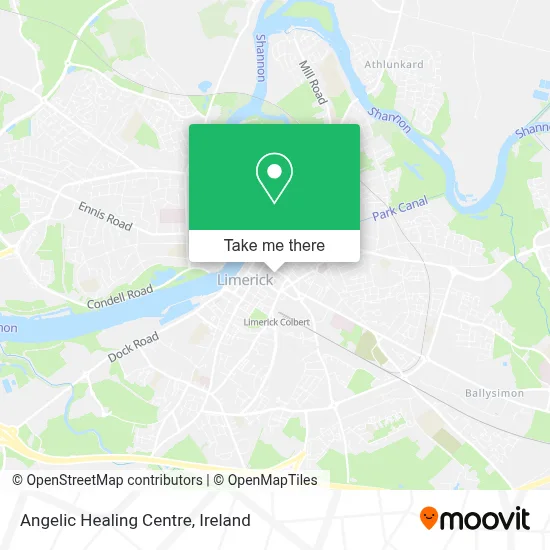 Angelic Healing Centre map