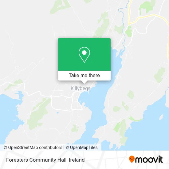Foresters Community Hall map