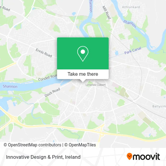Innovative Design & Print map