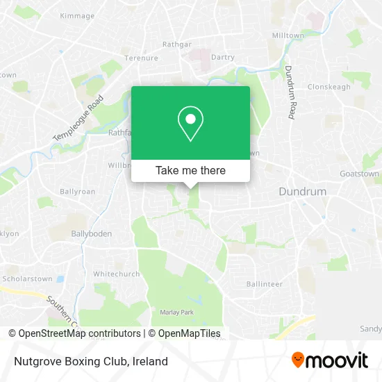 Nutgrove Boxing Club map