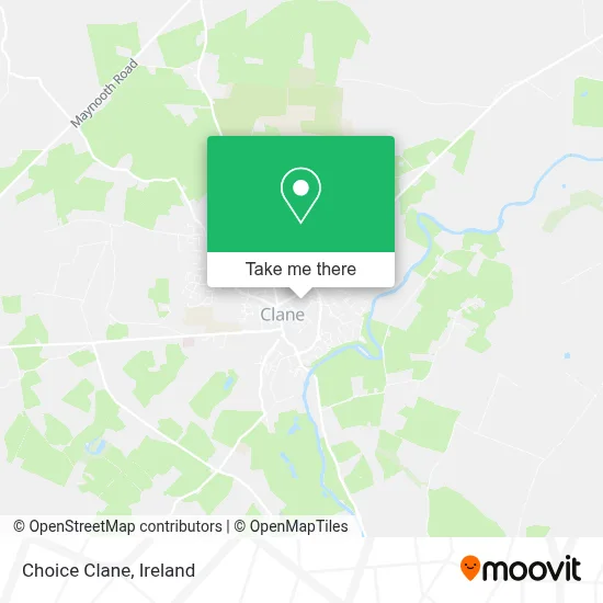 Choice Clane map