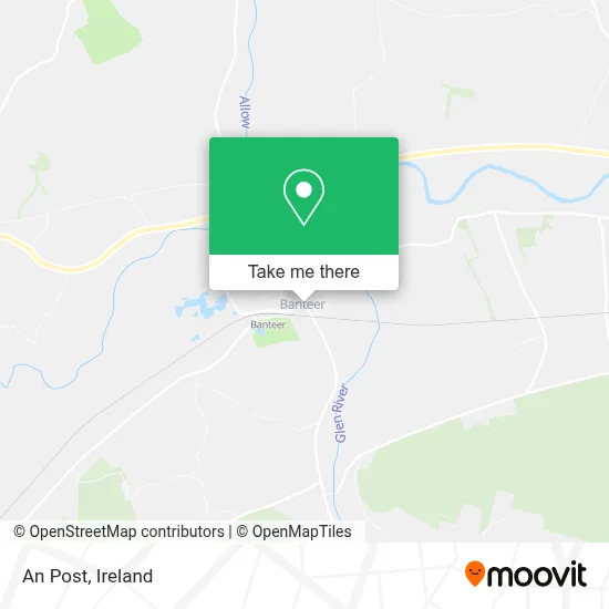 An Post map