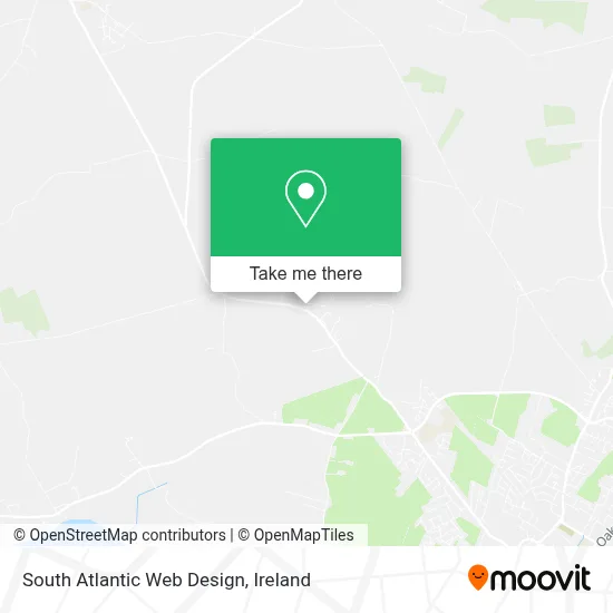 South Atlantic Web Design map