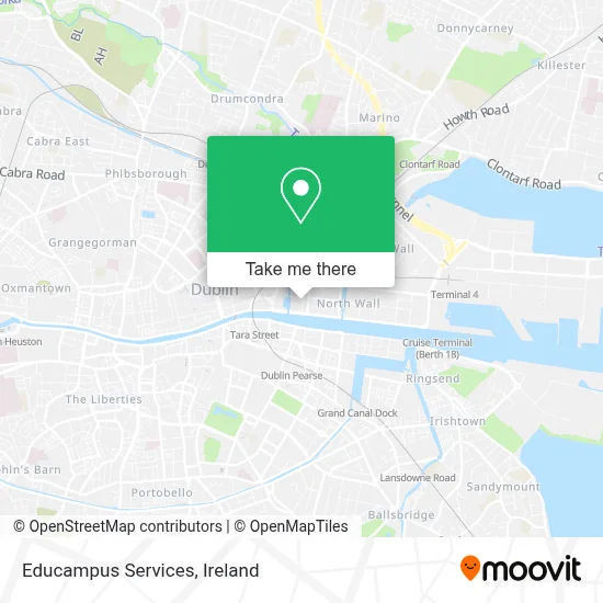 Educampus Services map