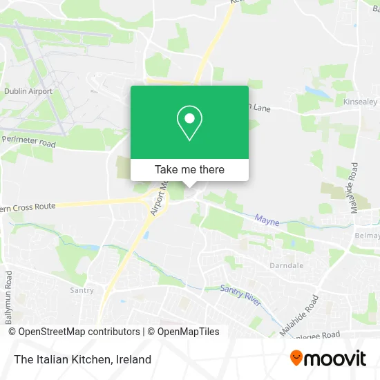 The Italian Kitchen map
