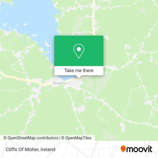 Cliffs Of Moher map