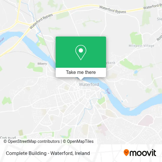 Complete Building - Waterford map