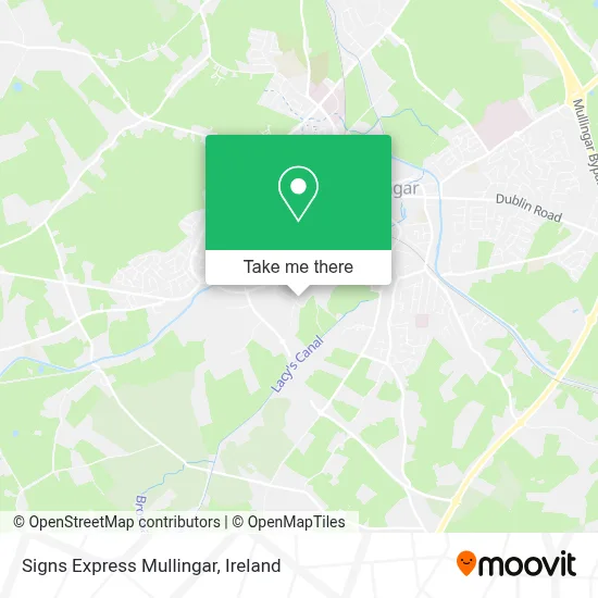 Signs Express Mullingar map
