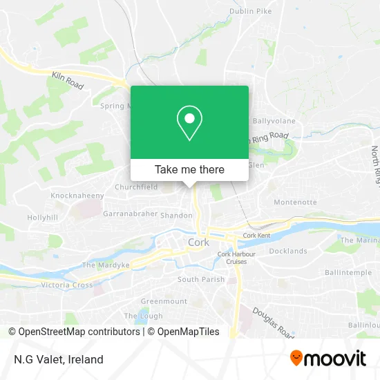 N.G Valet map