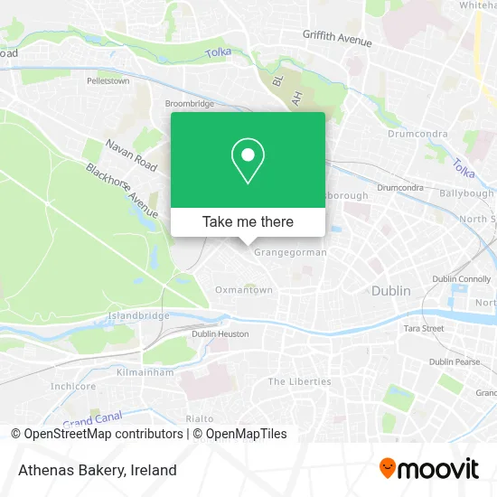 Athenas Bakery map