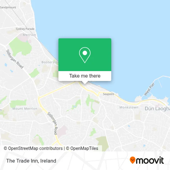 The Trade Inn map