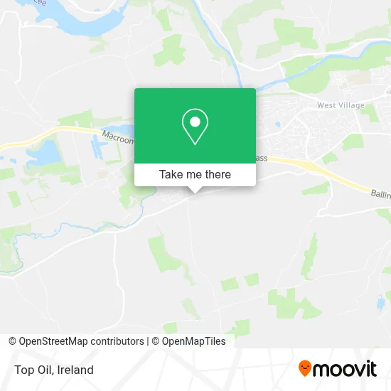 Top Oil map