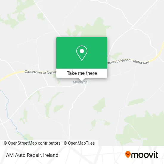 AM Auto Repair map