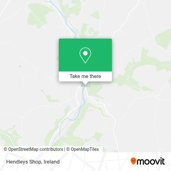 Hendleys Shop map