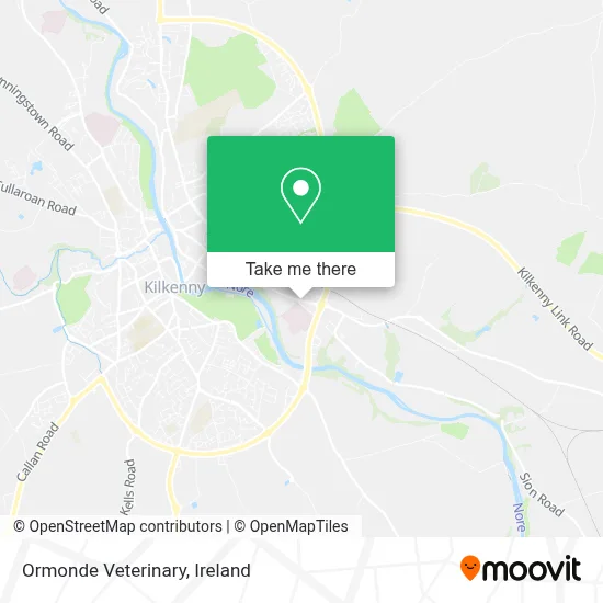 Ormonde Veterinary map