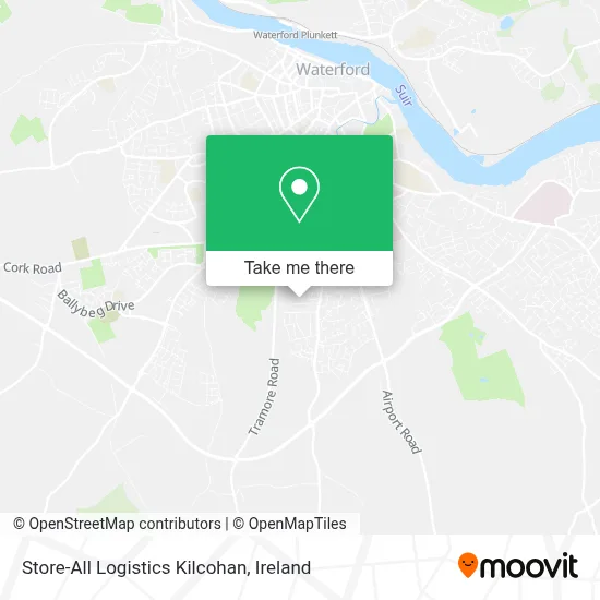 Store-All Logistics Kilcohan map