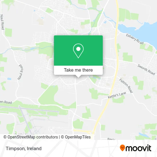 Timpson map
