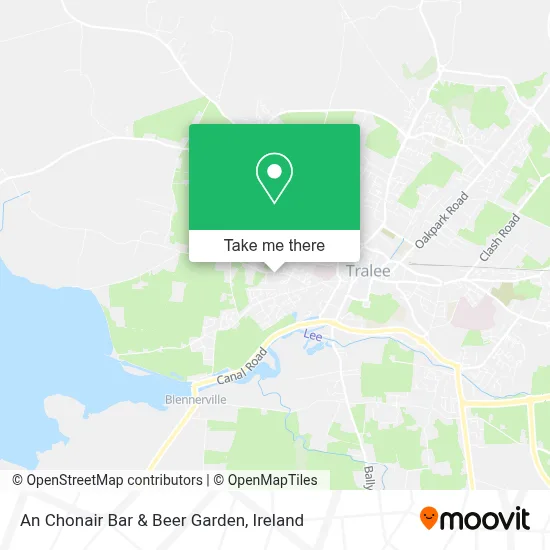 An Chonair Bar & Beer Garden map