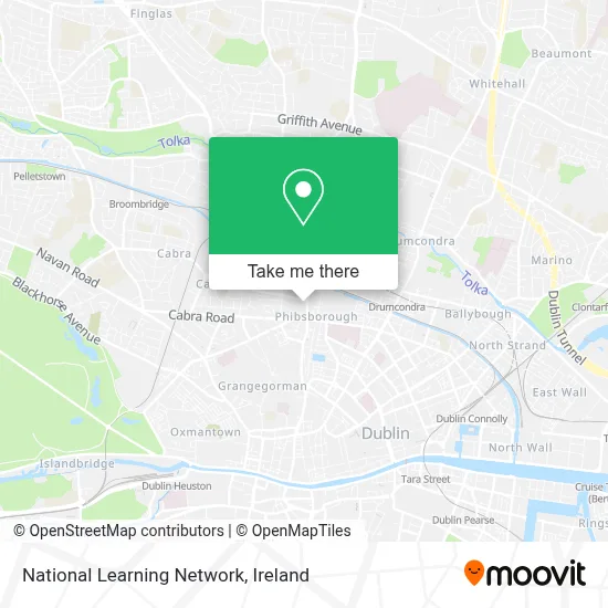 National Learning Network map