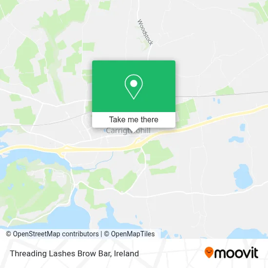 Threading Lashes Brow Bar map