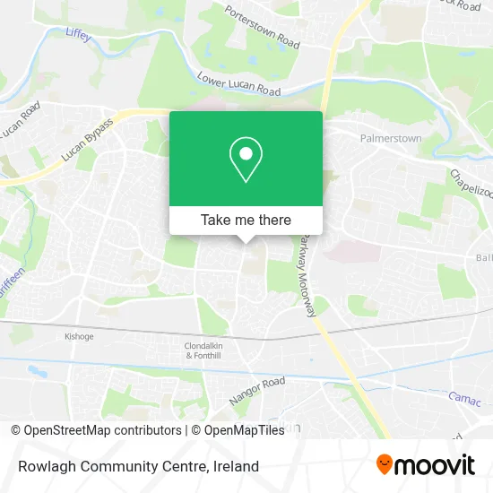 Rowlagh Community Centre map
