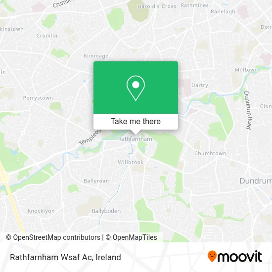 Rathfarnham Wsaf Ac map