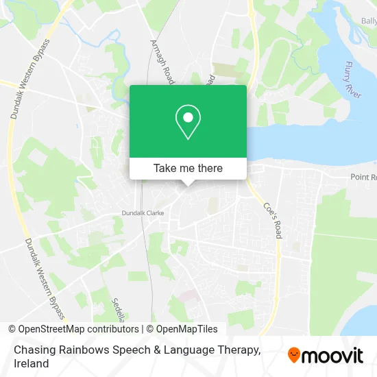 Chasing Rainbows Speech & Language Therapy map