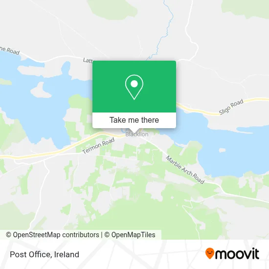 Post Office map