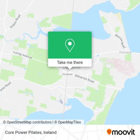 Core Power Pilates map