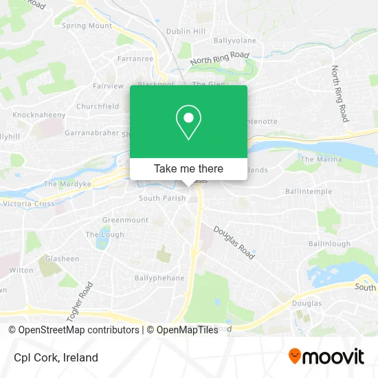 Cpl Cork map