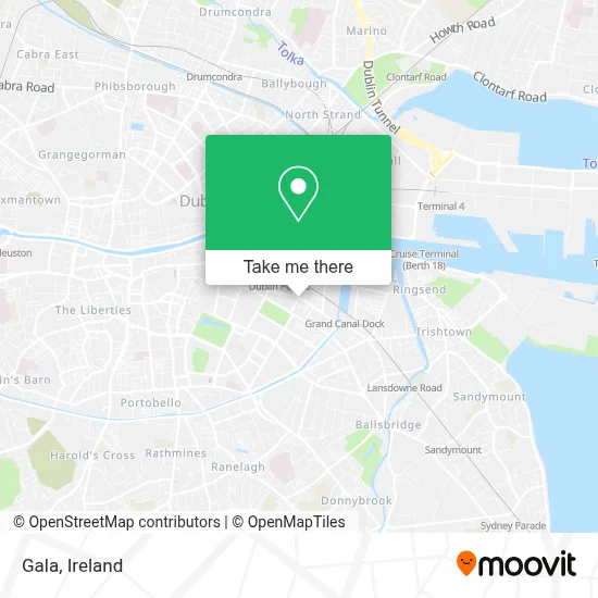 Gala map