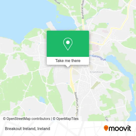 Breakout Ireland map
