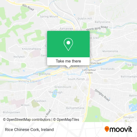 Rice Chinese Cork map