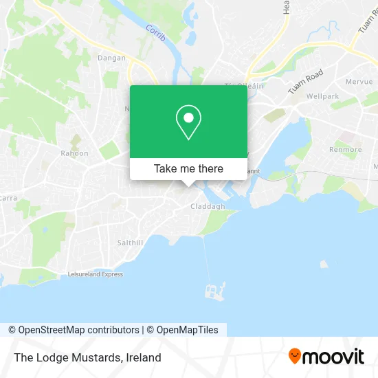 The Lodge Mustards map