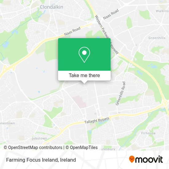 Farming Focus Ireland map