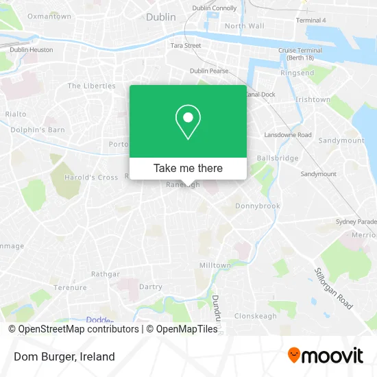 Dom Burger map
